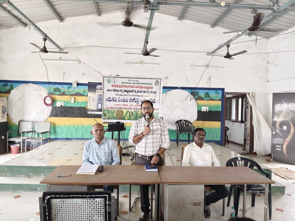 ఎల్‌నినో కరువు పరిస్థితుల్లో పంటల సాగుపై రైతులకు శిక్షణ