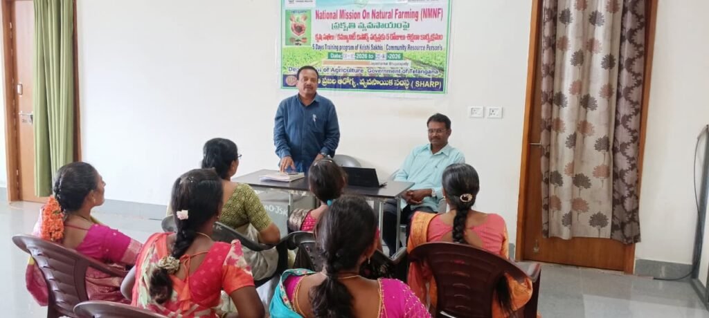 ప్రకృతి వ్యవసాయంపై కృషి సఖీలకు 5 రోజుల శిక్షణా కార్యక్రమం ప్రారంభం